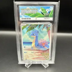 Pokemon TCG Destined Rivals Misty's Lapras Full Art Card 194/182 Ace 9 - Image 1