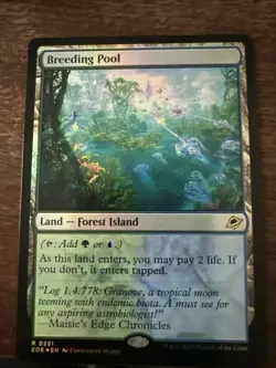 Magic the Gathering NM Foil Breeding Pool Edge of Eternities Card 251 - Image 1