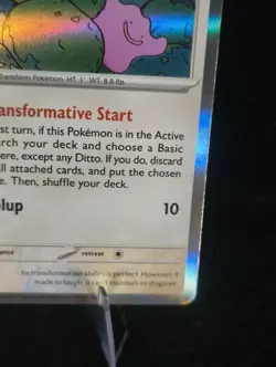Pokemon TCG Ditto Scarlet Violet 151 Holo Card 132/165 Rare - Image 4