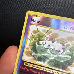 NM! Lilypad Mew (53/108) XY Evolutions Ultra Rare Reverse Holo Pokemon Card - Image 3
