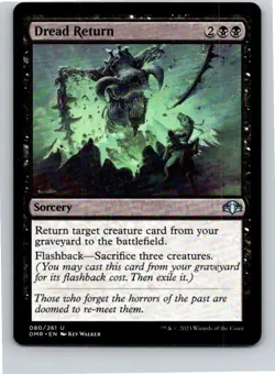 Magic the Gathering Dread Return Dominaria Remastered 80 MTG Free Shipping! - Image 1