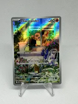 Pokemon TCG Charmander 044 Sv: Scarlet & Violet Promo Cards Holo - Image 1