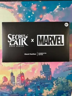 MTG Secret Lair x Marvel's Black Panther (RAINBOW FOIL) - Brand new, sealed - Image 3