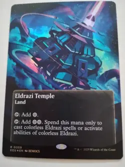 Eldrazi Temple (0059) (Borderless) Edge of Eternities: Stellar Sights Foil - Image 1