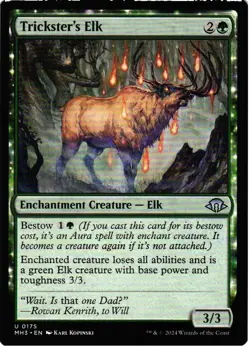 Trickster's Elk 175 UC Modern Horizons 3 NM MTG - Image 1