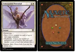 Unbounded Potential 67 C Commander Masters NM MTG - Image 3