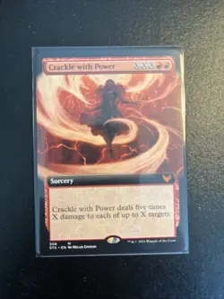 Crackle with Power (Extended Art) Strixhaven: School of Mages Regular - Image 1