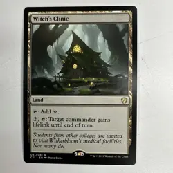 MTG Witch's Clinic, Commander 2021, 081/081, Near Mint Unplayed - Image 2
