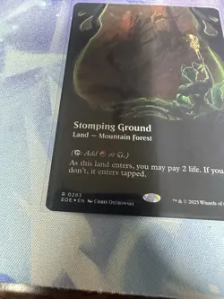 Stomping Ground (Borderless) Edge of Eternities Foil - Image 2