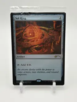 Sol Ring Sealed MTG Secret Lair Commander Magic Fest 2019 - Image 1