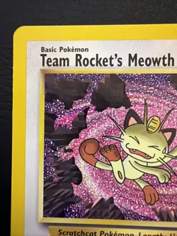 Team Rocket's Meowth 18/53 Wotc Promo Regular - Image 2