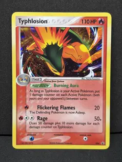 Pokemon TCG Typhlosion 034 Nintendo Black Star Promo Holo - Image 1