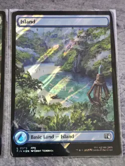 Magic MTG Final Fantasy Collector's Surge Foil Land Full Set RESERVED - Image 3