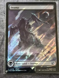 Magic MTG Final Fantasy Collector's Surge Foil Land Full Set RESERVED - Image 4