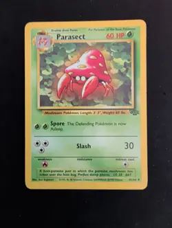 Pokemon TCG Jungle Unlimited 1999 Paras 59/64 & Parasect 41/64 WOTC Vintage - Image 4