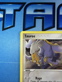 Tauros 5/17 Rare POP Series 2 Pokemon Lightly Played - Image 2