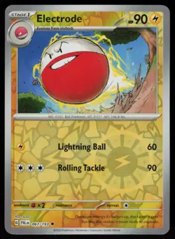 Electrode 067/193 Uncommon Paldea Evolved Pokemon Reverse Holo Near Mint - Image 1