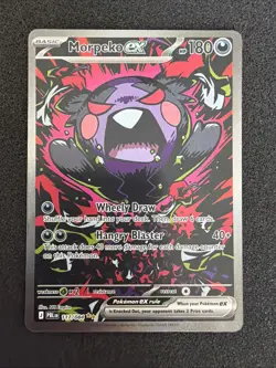 Morpeko Ex 117/84 Special Illustration Rare -Pitch Black- Pokemon SIR - NM #LA2 - Image 1