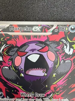 Morpeko Ex 117/84 Special Illustration Rare -Pitch Black- Pokemon SIR - NM #LA2 - Image 3