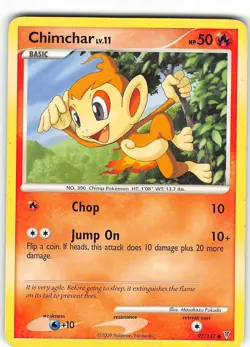 Chimchar 97/147 Common Supreme Victors Pokemon MP Fukuda - Image 1