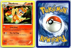 Monferno 16/135 Uncommon Plasma Storm Pokemon MP Fukuda - Image 3