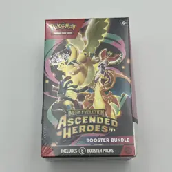 (Box slightly bent) Pokemon Mega Evolution Ascended Heroes Booster Bundle Box - Image 1