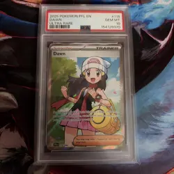PSA 10 2025 Pokemon Phantasmal Flames Dawn Ultra Rare 118/094 - Image 1