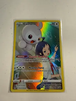 Castform TG11/TG30 Holo Lost Origin Trainer Gallery Pokemon NM/M - Image 1