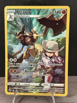 Pokemon TCG Kleavor Sword & Shield - Astral Radiance TG08/TG30 Holo Rare - Image 1