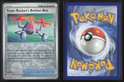 Team Rocket's Bother-Bot 172/182 Destined Rivals Pokemon Reverse Holo NM - Image 3