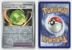 Cynthia's Power Weight 162/182 Uncommon Destined Rivals Pokemon Reverse Holo NM - Image 3