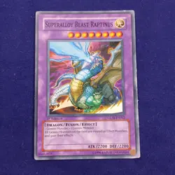 Superalloy Beast Raptinus GLAS-EN042 Gladiator's Assault 1st Edition LP - Image 1