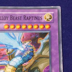 Superalloy Beast Raptinus GLAS-EN042 Gladiator's Assault 1st Edition LP - Image 3