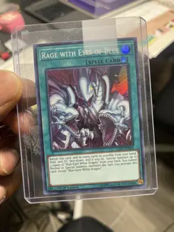 Yugioh - Rage with Eyes of Blue - Ultra - 1st - LDS2-EN029 - NM - Image 1