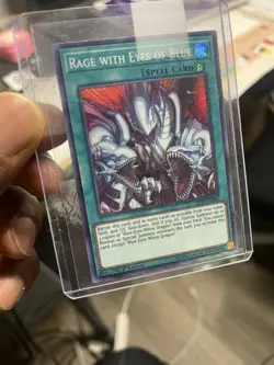 Yugioh - Rage with Eyes of Blue - Ultra - 1st - LDS2-EN029 - NM - Image 3