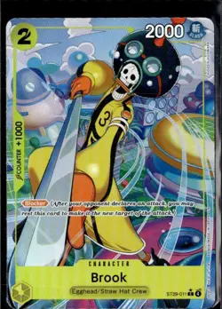 Brook (Full Art) ST29-011 Common Starter Deck 29: Egghead One Piece Foil NM - Image 1