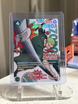 Round 1 Zoro English One Piece Promo PRB02-006 - Image 1