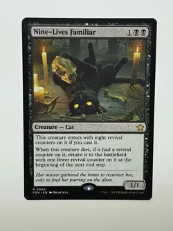 Nine-Lives Familiar #66 Foundations RARE MTG TCG CCG NM - Image 1