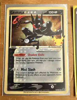 Nintendo Pokemon TCG Holo Promo Prism Star 4-Card Lot Greninja/Darkrai - Image 1