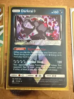 Nintendo Pokemon TCG Holo Promo Prism Star 4-Card Lot Greninja/Darkrai - Image 3