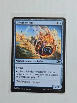 Diversion Unit - Aetherdrift - NM - MTG Magic - Common - Creature - Image 1