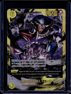CCG One Piece Card Game Marshall D Teach OP16-119 SEC - Image 1