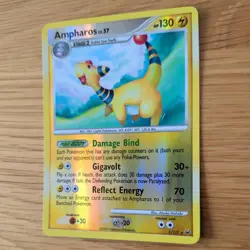 AMPHAROS 1/127 POKEMON CARD (PLATINUM SET) REVERSE HOLO - Image 4