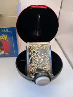 Charizard Burger King Gold Plated Pokemon Card 1999 - 1 sealed & 1 open - Image 1