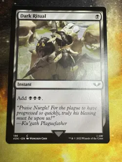 1 x Dark Ritual - Regular - Universes Beyond: Warhammer 40,000 - NM-Mint - MTG - Image 3