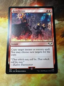 Reverberate MTG Regular Near Mint Universes Beyond: Warhammer 40000 - Image 1