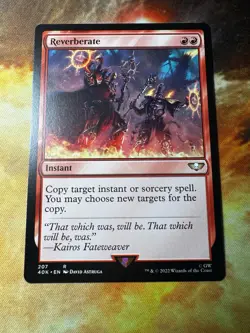 Reverberate MTG Regular Near Mint Universes Beyond: Warhammer 40000 - Image 2