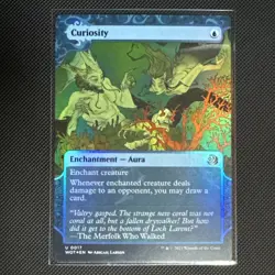 Curiosity Wilds of Eldraine: Enchanting Tales WOT 0017 Magic MTG NM - Image 3