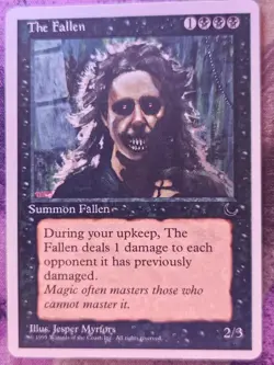The Fallen Uncommon Chronicles Magic: The Gathering Lightly Played - Image 1