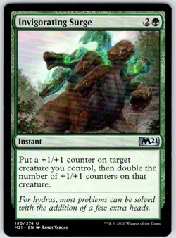 Invigorating Surge 190 Uncommon Core Set 2021 Magic: The Gathering Near Mint - Image 1